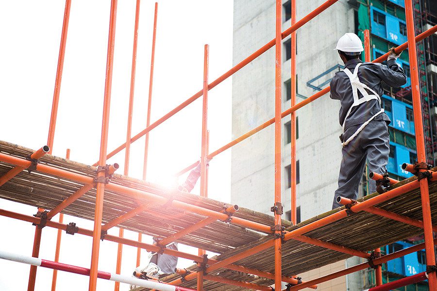 Аренда строительных лесов